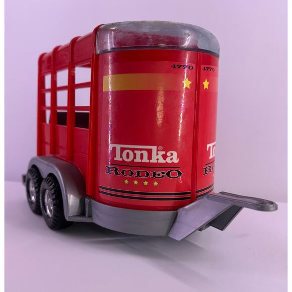 Tonka Other - Vintage 2002 Tonka Rodeo Closed Trailer 12.5” long